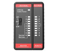 mophrati Probador de cables Línea telefónica Herramienta de cable red Detector red Rastreador Medición Cables multifuncionales Herramientas