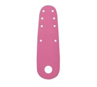 mophrati Protector de Puntera de Piel sintética para Patines. Fácil Instalar y Duradero, prolonga la Vida útil los Patines. Protectores Puntera Piel sintética para, Rosa, 18 x 5.5 cm