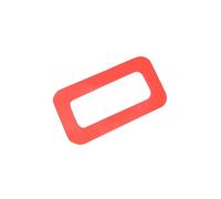 mophrati Protectores de Base para Aletas de Tabla de Surf, Cubiertas para Base de Aletas inflables, Piezas de Repuesto duraderas, Protectores de Tabla de Surf, Rojo, 27.5 cm x 14.7 cm