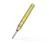 mophrati Punzón central con resorte automático, cincel para carpintería de Para madera de resistencia, taller herramientas mano carpintero DIY, Oro sin cabeza