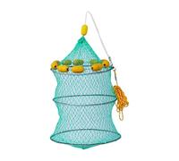 mophrati Red de Pesca portátil, Cesta Flotante, Plegable, de Secado rápido. La Red es lo Suficientemente Grande para ser fácilmente Visible a Distancia. Un Equipo de Pesca