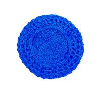 mophrati Redecilla para el pelo de ganchillo para mujer, portátil, reutilizable, Flexible, de repuesto, elástica, de Color sólido, para dormir en casa y dormitorio, Azul