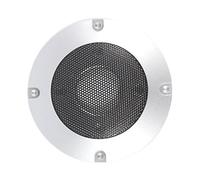 mophrati Rejilla de Red de conversión Cubierta Protectora diseñada para Panel Tweeter y Mejora el Sonido del para Sistema Altavoces domésticos, Negro Plata, 10x10x1cm