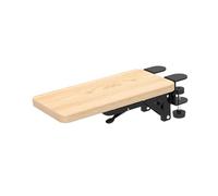 mophrati Reposabrazos para computadora, práctico y ergonómico, para de Oficina y hogar, Color marrón Claro, Marrón Claro, 30x15cm