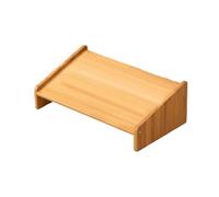 mophrati Reposapiés de Para madera para debajo del escritorio, taburete de paso ajustable, ergonómico, reposapiés suave, baño, oficina, hogar ancianos, soporte para silla, Color puro, estilo bajo