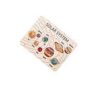 mophrati Rompecabezas del para Sistema Solar de para Madera Que estimula el interés por el Aprendizaje, la Capacidad cognitiva y Desarrollo de Habilidades los niños. Rompecabezas Educativo para la