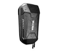 mophrati Scooter First Bags Hard Shell Front Beam Package Bike Packet Balance Organizer PU EVA Caja de bicicleta resistente al desgaste, Negro, 120x105x250mm