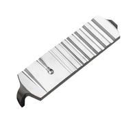 mophrati Soluciones prácticas para la fabricación de joyas Bloque de estampación Bloque compacto para la fabricación de pulseras que garantiza durabilidad, Plata, Estilo B