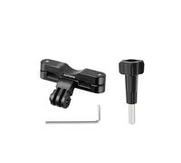 mophrati Soporte de Asiento de Bicicleta con Clip para cámaras Deportivas, instalación Estable, fácil y Ligero, Hecho aleación Aluminio CNC, Negro