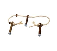 mophrati Soporte de Juego para cacatúas, Jaula para periquitos, Juguetes para Masticar, Producto Que a Las Aves a trepar y Jugar con entusiasmo, Columpio Diario para pájaros, Puente para trepar,