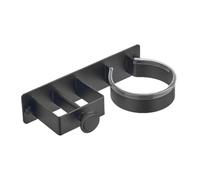 mophrati Soporte Duradero y Resistente para secador de Pelo, Accesorio de Almacenamiento para baño, Puede Ahorrar Espacio, Estante para Accesorios baño, Almacenamiento Muchas Cosas, Negro