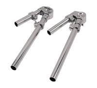 mophrati Soporte metálico para toms, soporte ligero y duradero para bombo. Ideal para todos los amantes de la batería. El para percusión con montaje en bajo mide 30 cm, 2 piezas, 30 centímetros