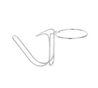 mophrati Soporte para cubos de hielo de acero inoxidable. Solución elegante para bares, karaokes y eventos inolvidables. Soporte para cubos. Estante para copas champán acero inoxidable, Plata, l