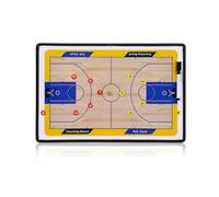 mophrati Tablero táctico de fútbol Plegable fácil de Escribir y borrar con edición sin Esfuerzo, Tablero táctico Baloncesto PVC, Regalos, Baloncesto