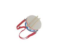 mophrati Tambor de cintura, tambor de mano para niños, instrumento de percusión que mejora el y la percepción musical, instrumento musical sensorial, azul, 8 pulgadas
