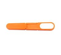 mophrati Tijeras de Hilo de Pescar, Tijeras Coser, Herramientas Plegables para Exteriores, Cubierta Seguridad, Naranja