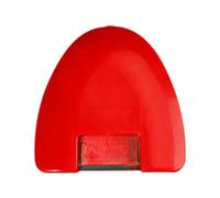 mophrati Tizas de sastre premium, accesorios de costura, marcador tela triangular, soporte tiza, marcadores tela profesionales y coloridos para sastre, ropa, bolsos lona y acolchado, Rojo, 6x6.1 cm