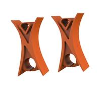 mophrati Tope de violín para El paquete de accesorios incluye piezas Esencial para arcos de violín para estudiantes Accesorios de aprendizaje para, naranja, 1.3 x 1. x cm