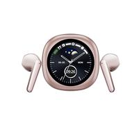 mophrati Traduce sobre la Marcha con Auriculares Bluetooth y la aplicación de interpretación simultánea con IA. aplicación de interpretación simultánea con IA está instalada, Rosa