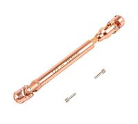 mophrati Trasero Dogbone Firmness 1/10 Camión Seis dientes Eje de transmisión Universal Exquisitos juguetes Suministros Articulación cardán multicolor, Oro, 121-183 mm