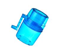 mophrati Trituradora de hielo Manual, portátil, para comedor, cafetería, restaurante, cocina, bebida, manivela de mano, café, té, leche, trituración DIY