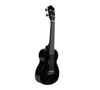 mophrati Ukelele de para Madera Resistente de 23 Pulgadas, Instrumento Musical de diseño Inteligente, Divertido Instrumento de introducción para jóvenes , Negro , 59cm