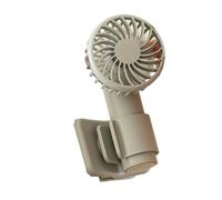 mophrati Ventilador portátil recargable con clip: fácil de llevar a cualquier lugar. Ventilador portátil de ABS. recargable para viajes, verde guisante (1000 mAh)