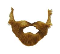 mophrati Whisker Cosplay Suministros para la Fiesta de Halloween, complemento para Cualquier Persona Que Busque Hacer Disfraces Que parezcan Hombres Mayores, Barba, Accesorios, Marrón, 23x28cm