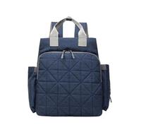 mophrati Y práctica mochila bolsa de pañales para mamás en movimiento lona multifuncional gran capacidad mochila mamá mochila, azul