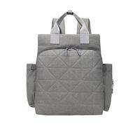 mophrati Y práctica mochila bolsa de pañales para mamás en movimiento lona multifuncional gran capacidad mochila mamá mochila, gris