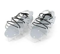 mophrati Zapatos de clavos autonivelantes Fácil penetración en el suelo Agarre fuerte PP Estilo envolvente integrado Zapatos para suelo suelto Punto de apoyo estable