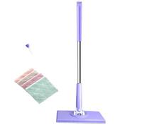 Mops for Floor Cleaning, Dirt Removal Scrubber Floor Mop, Handless Washing Mop, Floor Mopping with Replacement Pads, Dry Wet Mop for Hardwood Floors, Lightweight Floor Cleaning Mop