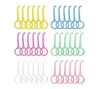 MOPZIJA 30PCS Herramienta de Eliminación de Alineadores, Alineadores Dentales Invisibles Retenedor de Ortodoncia Herramienta Extractor de Brackets de Ortodoncia, Aligner Removal Tool (6 Colors)