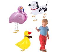 MOPZIJA 3pcs Globos de Flamingo, Globos de Flamingo Rosa, Globos de Flamenco para Boda Cumpleaños Fiesta Decoraciones Hawaii, Regalo Sorpresa para Novia，flamenco hinchable,globos rosas,flamenco