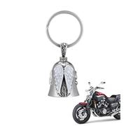 MOPZIJA campana moto,Campana de moto Guardian Bell para motocicleta, campanilla de motocicleta, amuleto de la suerte, campana de protección de ángel para bendecir la paz, amuleto de la suerte,amuletos