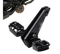 MOQIAOSEIKO Aluminio CNC Reposapiés Peque de pie de pedal trasero Estriberas del pasajero plegable de motocicleta compatible con Honda XADV750 X ADV X-ADV 750 2021 2022 2023 2024 2025