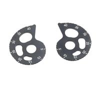 MOQIAOSEIKO Compatible con HONDA CRF150F CRF230F CRF230L CRM250 CRF 150F 230F 230L XLR250R XR 250 400 600 650 R L 230R Kit de regulador de guía de tensor de cadena de motocicleta