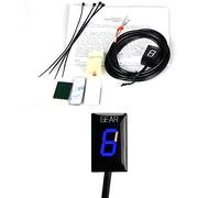 MOQIAOSEIKO Indicador de Marchas de Motocicleta Impermeable LED Display Compatible con Honda