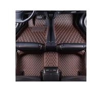 Moqueta Coche para Clase C W203 04-2007 W204 07-14 W205 15-20 W206 21-23 Alfombrillas Personalizadas para Suelo Coche Accesorios Interiores Cuero Artificial(Coffee 5 Seat)