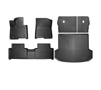 Moqueta Coche para Kia para Sorento para Híbrido para PHEV para HEV 2021-2026 Estera Maletero con Almohadilla Respaldo Revestimiento Carga Suelo TPE Todo Tipo Clima(5 Seat FT)