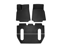 Moqueta Coche para Tesla para Modelo X 5 6 7 Plazas 2024 2023-2016 Alfombrillas Todo Tipo De Clima Impermeables Carga Frunk Maletero Revestimientos(X FM 6Seat 21-24)