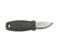 Mora Eldris - Cuchillo para cuello (acero Sandvik 12C27, mango gris oscuro)