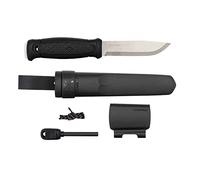 Mora Garberg Black 13914 - Cuchillo con kit de supervivencia
