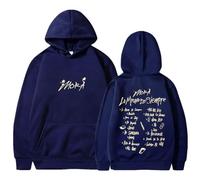 Mora Lo Mismo De Siempre Merch - Sudaderas con capucha de manga larga para mujer y hombre, azul marino, XS