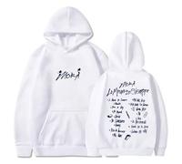 Mora Lo Mismo De Siempre Merch - Sudaderas con capucha de manga larga para mujer y hombre, blanco, M