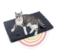 Mora Pets Manta térmica para Gatos Manta autocalentable para Gatos y Perros Cama termica Alfombra calefactora sin Electricidad y baterías 61 x 46 cm