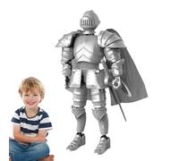 Morable Knight Figures - Estatua de acción impresa en 3D | Exquisita colección medieval | Figura decorativa para pantalla de escritorio | Regalo de escultura único para las familias amantes de los