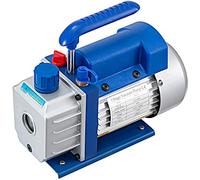 Moracle Bomba de Vacío Aire Acondicionado, 2.5CFM 1 / 4HP Bomba de Vacío, Etapa Única Sistemas de Refrigeración, 220V Aire Acondicionado, 220ML Bomba de Vacío, 1 Nivel Herramienta AC Bajo Ruido