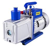 Moracle Bomba de Vacío de Refrigerante para HVAC/Coche AC 220 V 2 Metros Válvula de 2 Etapas 0.3 PA Ultimo Aire Acondicionado Bomba de Vacío Acondicionador Frigorífico Gas Refrigerante