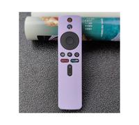 (Morado) 1 funda para Xiaomi Mi Tv Box S, funda de silicona para control remoto con wifi, protector a prueba de